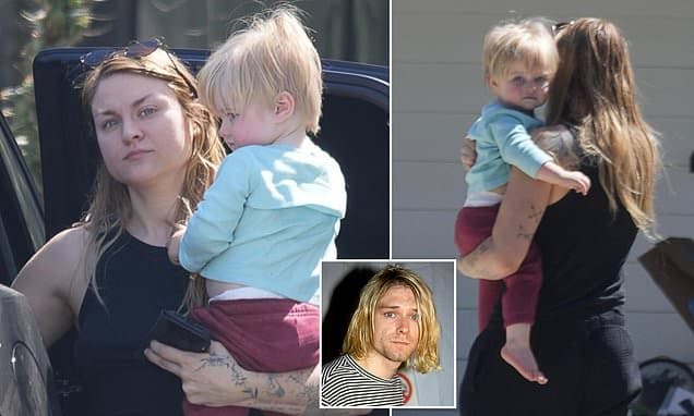 Cobain's Daughter Steps Out Amid Death Probe