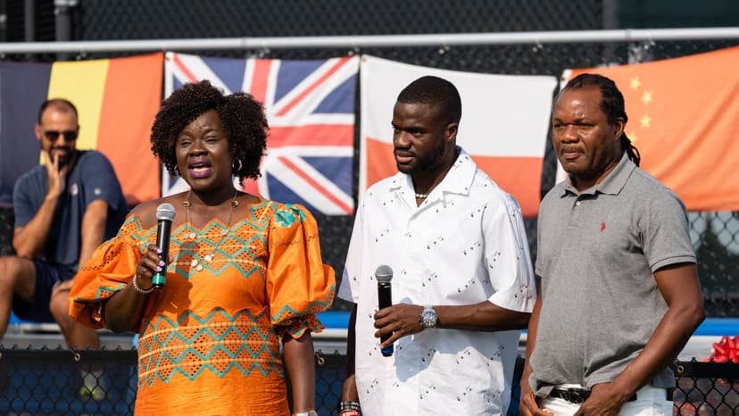 Tiafoe's Parents: Escaping War for Tennis Dreams