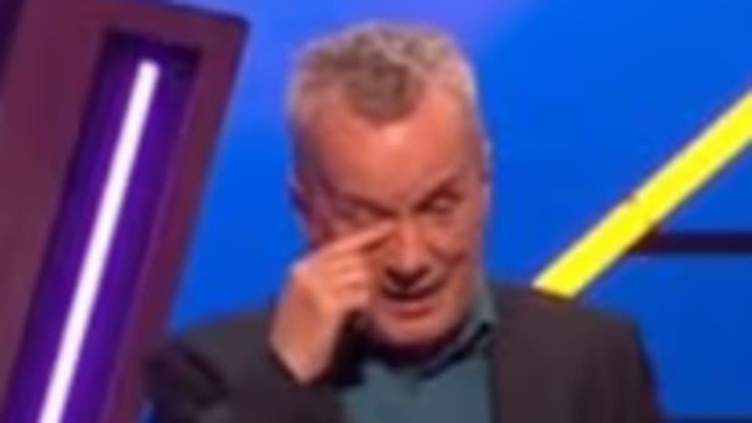 Frank Skinner Cries Over Surprise Reunion