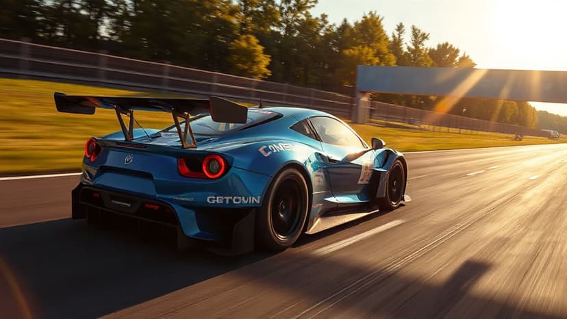 Frankie Muniz Tears Up After GT4 America Series Win