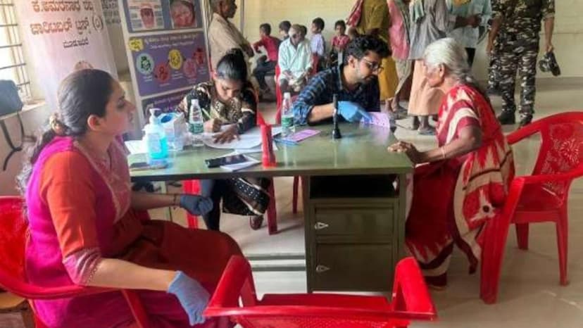 Tribal Health Camp Offers Free Care to Remote Communities