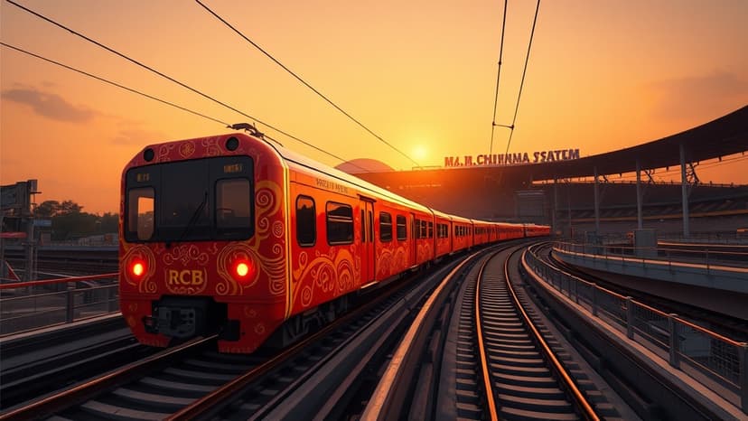 Free Metro Rides for RCB Fans on Match Days!