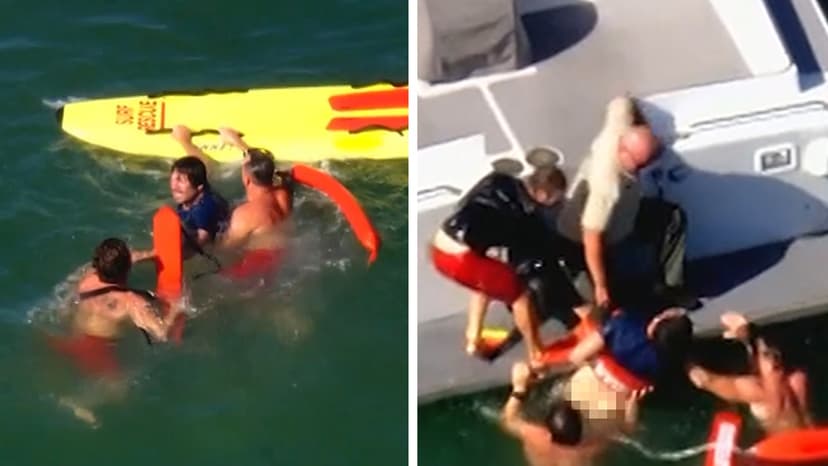 Fugitive's Ocean Swim Escape Fails