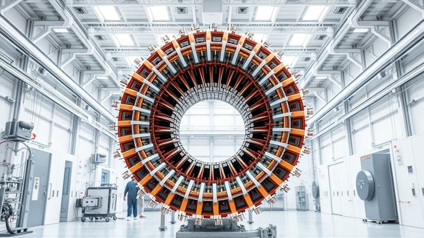 CFS Installs First Magnet for Fusion Power Reactor