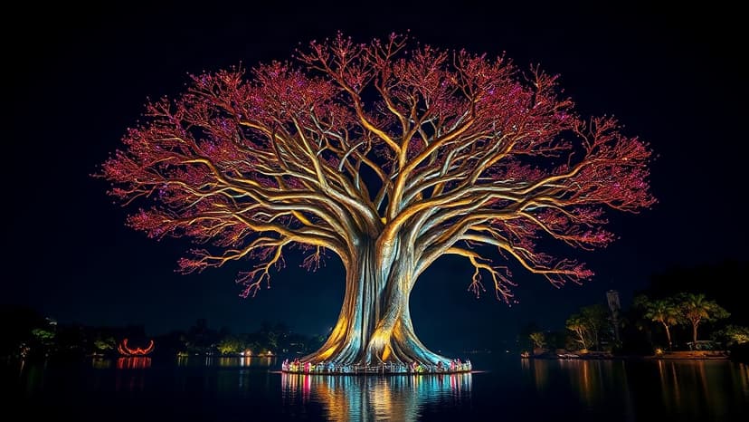 Futala's Banyan Tree: Nagpur's New Nighttime Icon
