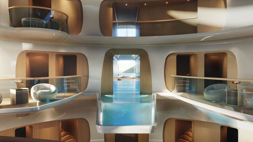 Superyacht's Spaceship Command Center Revealed