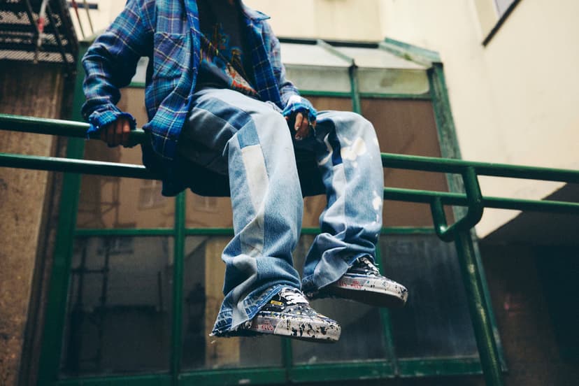 Gallery Dept. x Vans Drop Stealthy Paint Splatter Kicks