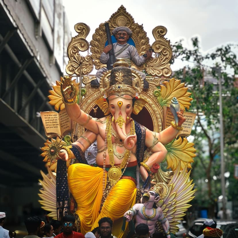 Lord Ganesha's Birth: India Celebrates Wisdom & Prosperity