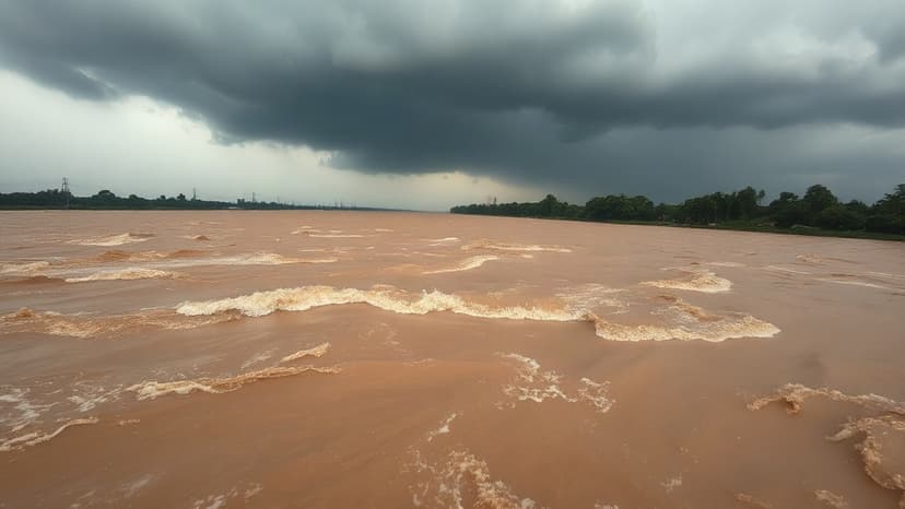 Ganga Swells Above Danger Mark: Gates Opened!
