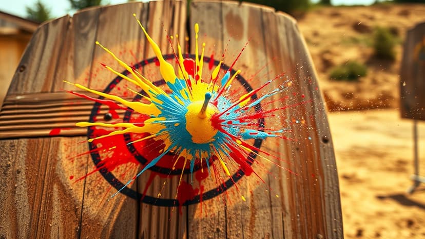 Garner & Affleck Reunite for Son's 14th Birthday Paintball Fun