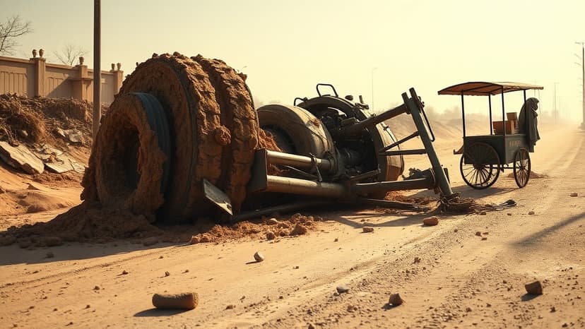 Gaya Tragedy: Tractor Kills Two Job Aspirants Near Station