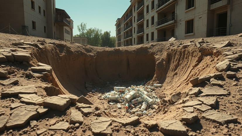Israeli Strike Damages Gaza Hospital Warehouses