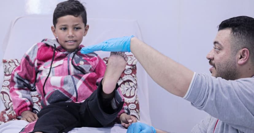 Gaza Child's Epic Battle After War Claims Family