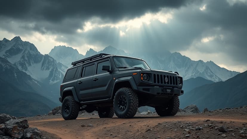 Geely's Battleship SUV: China's Defender Challenger Arrives