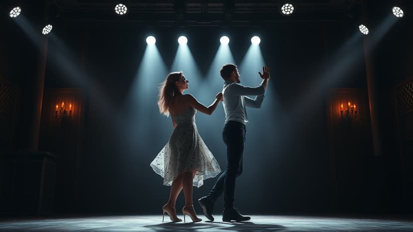 Clarke's Hips Take Flight on Strictly Dance Floor