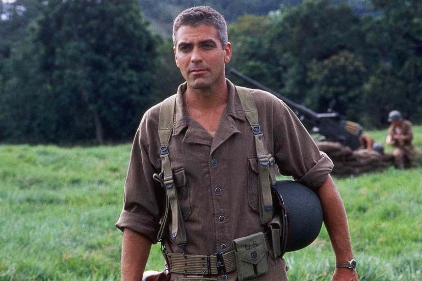 Clooney's Thin Red Line screen time shock