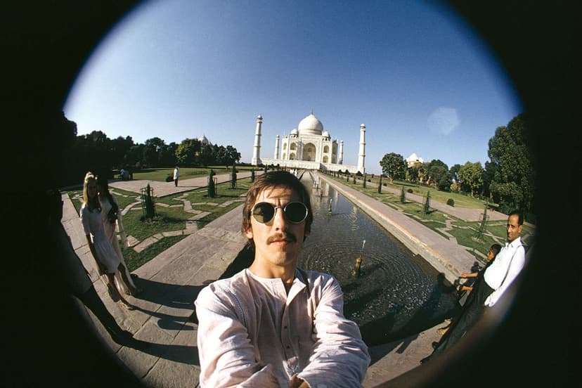 George Harrison's "Third Eye" Opens: Rare Photos Revealed