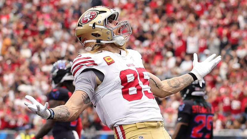 Kittle Fires Back at Compton's College Rivalry Jab