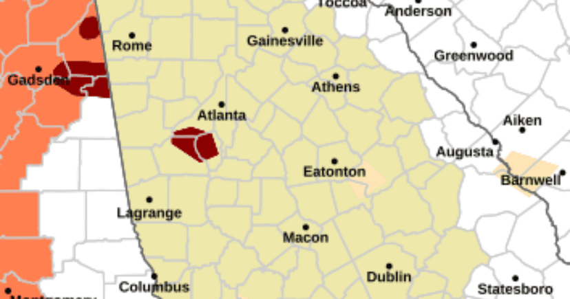 Georgia Under Flash Flood Warning After Heavy Rains