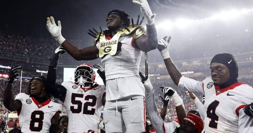 Georgia Dethrones Alabama in Thriller!