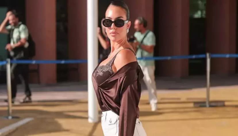 Georgina Rodriguez Stuns in Designer Fit at Venice Festival