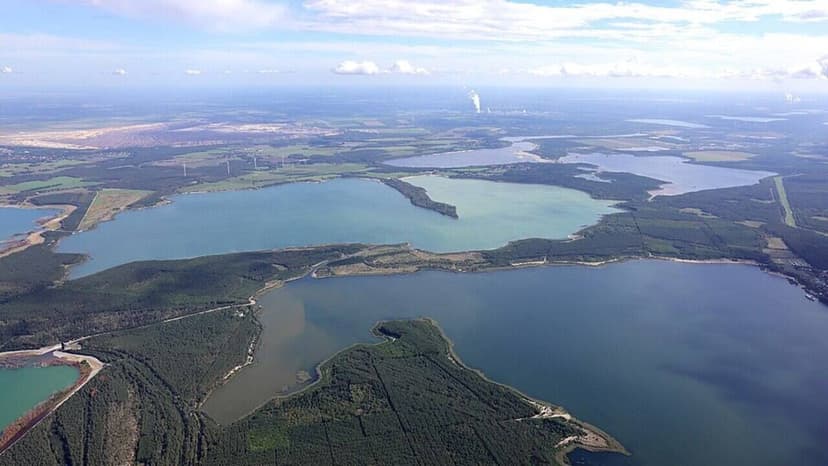 Europe's Largest Lakes Rise from German Mines