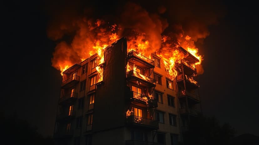 Ghaziabad Fire: 2 Dead in Apartment Block Inferno
