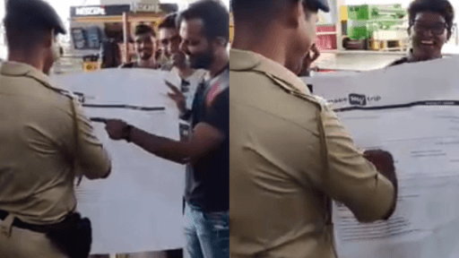 Giant Boarding Pass Prank Brightens Airport