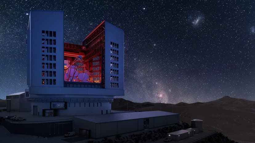 Gaming Engine Simulates Giant Telescope Construction