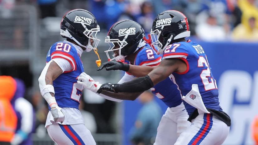 Giants' Banks Seals Dramatic 30-24 Win with 98-Yard Pick-Six