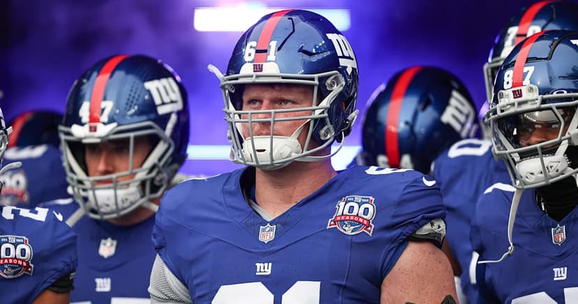 Giants Coach Explains Center Swap Mid-Game