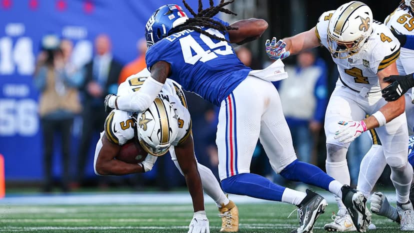 Giants LB Tremaine Edmunds Out for Season