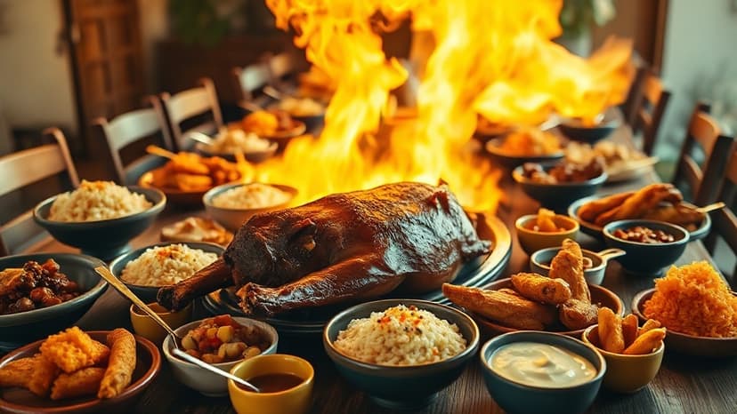 Giants Players Feast on Puerto Rican Delights