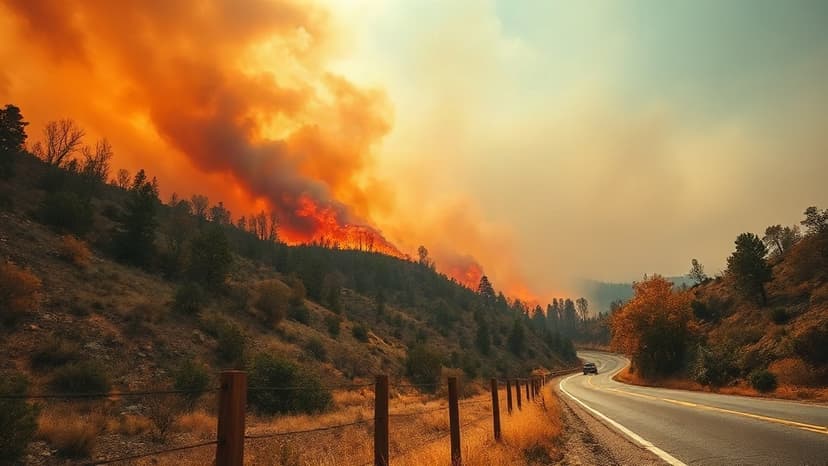 216-Acre Wildfire Shuts Down Ortega Highway