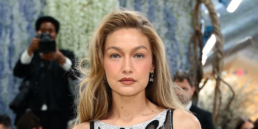 Gigi Hadid Stuns at Swift-Kelce Wedding in Pink Gown