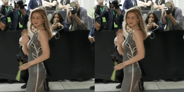 Gigi Hadid's Flower Power at Met Gala