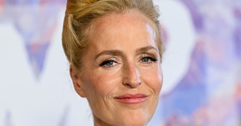 Gillian Anderson Stuns in New M&S Autumn Collection