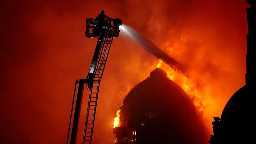 Fires Ravage Glasgow's Priceless Victorian Heritage