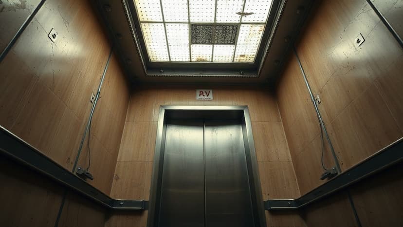 Nightmare Neighbours Stuck in Lift Drama