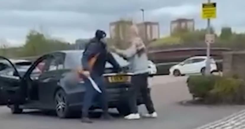 Police Hunt Knifeman After Brutal Glasgow Machete Attack