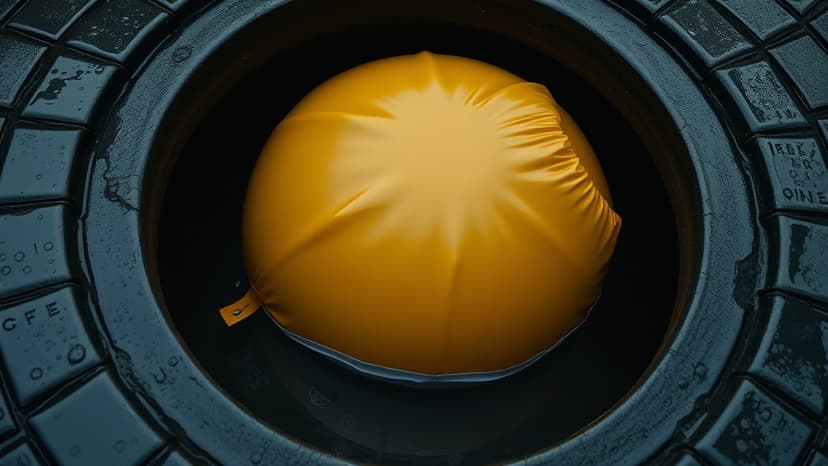 Space Hopper Clogs Glasgow Sewer, Floods Road