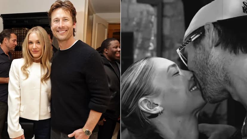 Glen Powell & Michelle Randolph Go Instagram Official