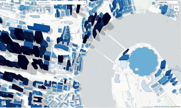 3D Map Reveals Earth's 2.75 Billion Buildings