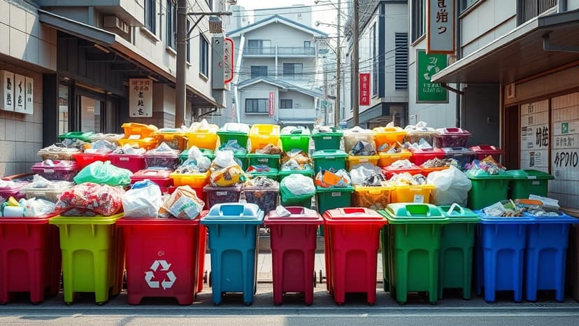 Japan's 80% Recycling: The Secret of 40 Bins