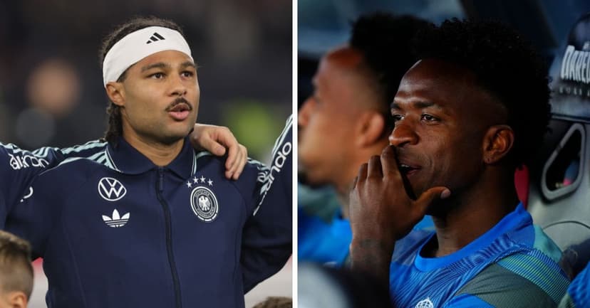 Gnabry: Vinicius Jr. is a 'nice guy', not a villain