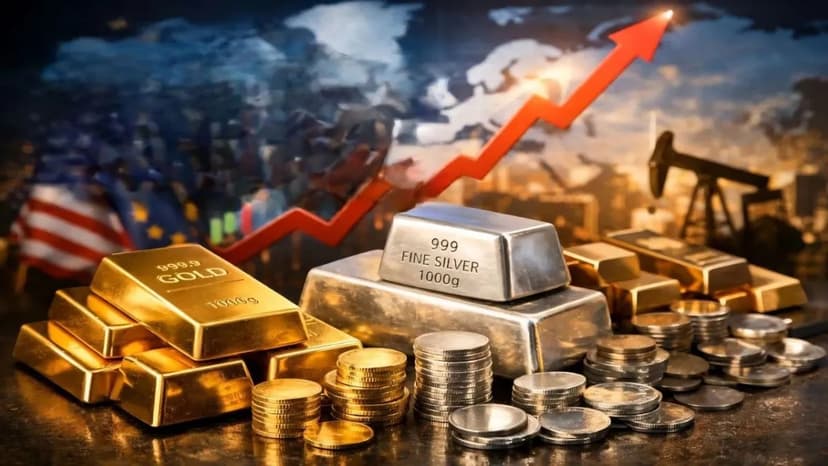 Gold & Silver Plunge Amidst US-Iran Tensions
