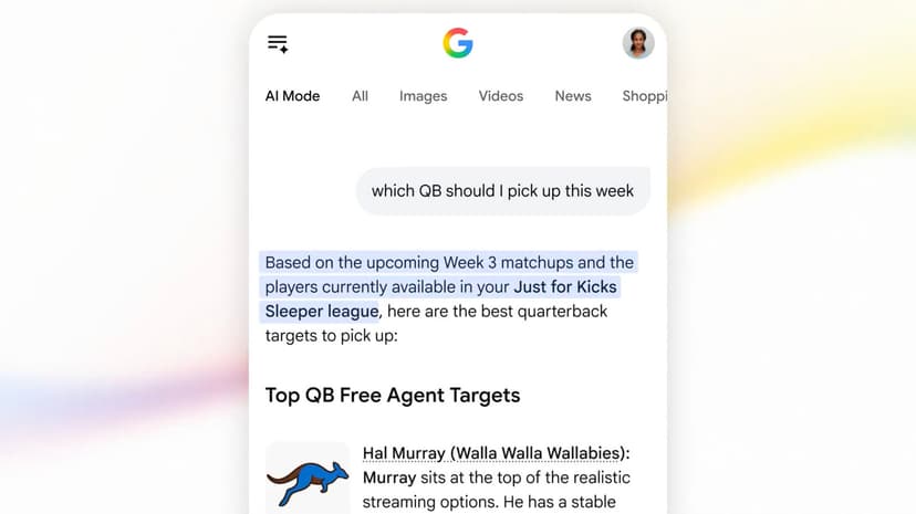 Google AI Becomes Your Fantasy Football Guru