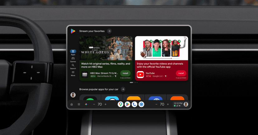 Google Play Store Revamps for Your Car