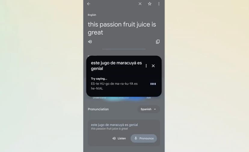 Google Translate Learns to Teach Pronunciation
