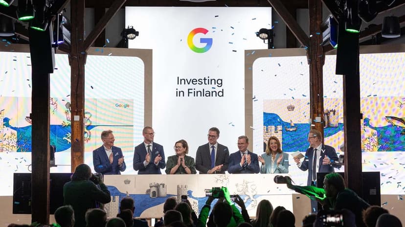 Google Invests $15B in Finland's Digital Future